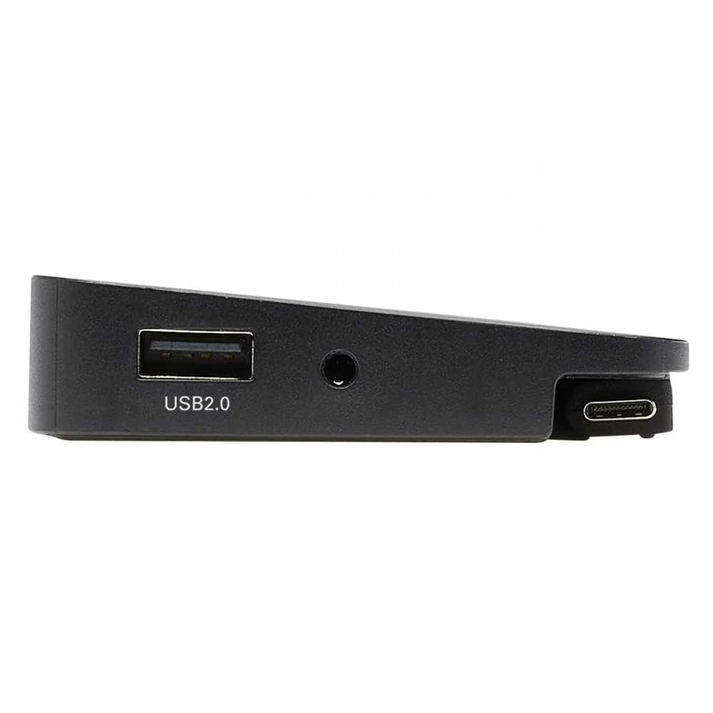 „Eaton Tripp Lite“ USB-C dokas, trigubas „Ekranas“ – 4K HDMI ir DP, VGA, USB 3.2 Gen 1, USB-A/C šakotuvas, GbE, 100 W PD įkrovimas