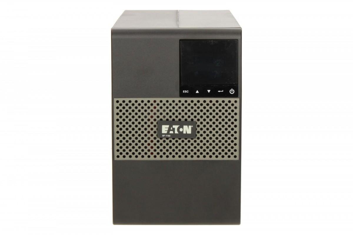 „Eaton 5P“ 1150 VA / 770 W, linijinis interaktyvus grynas sinusinis išėjimas, 4 min. esant pilnai apkrovai, 3 metų garantija (2 metai baterijoms)