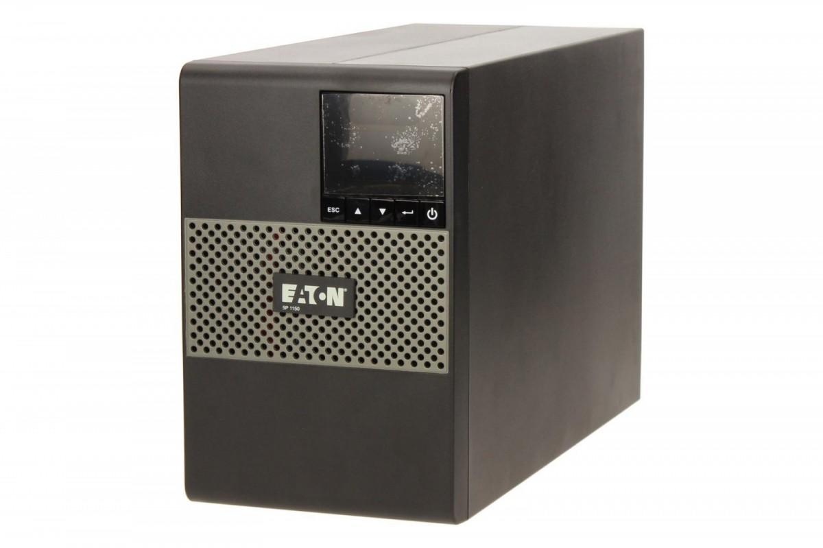„Eaton 5P“ 1150 VA / 770 W, linijinis interaktyvus grynas sinusinis išėjimas, 4 min. esant pilnai apkrovai, 3 metų garantija (2 metai baterijoms)