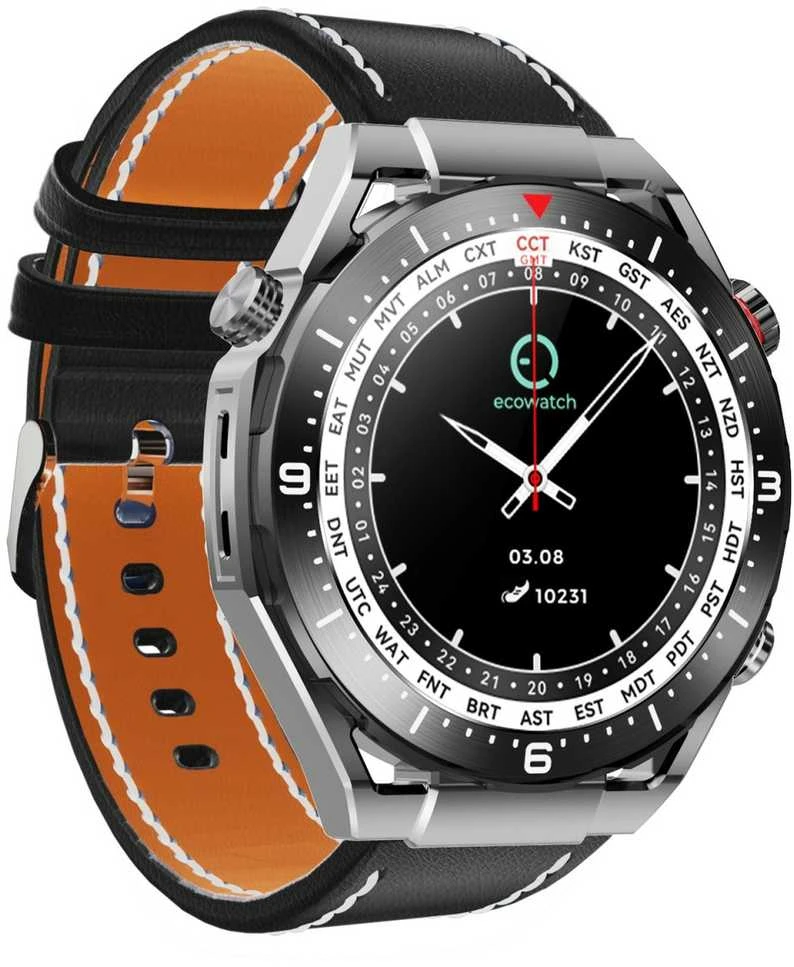 Ecowatch Išmanusis laikrodis EW01 juoda