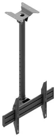 Laikiklis EDBAK | Tvirtinimas prie lubų | MBV1155-L | 42-57 " | Maksimalus svoris (keliamoji galia) 70 kg | Juodas