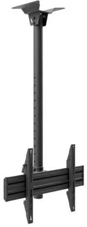 Laikiklis EDBAK | Tvirtinimas prie lubų | MBV1155-L | 42-57 " | Maksimalus svoris (keliamoji galia) 70 kg | Juodas