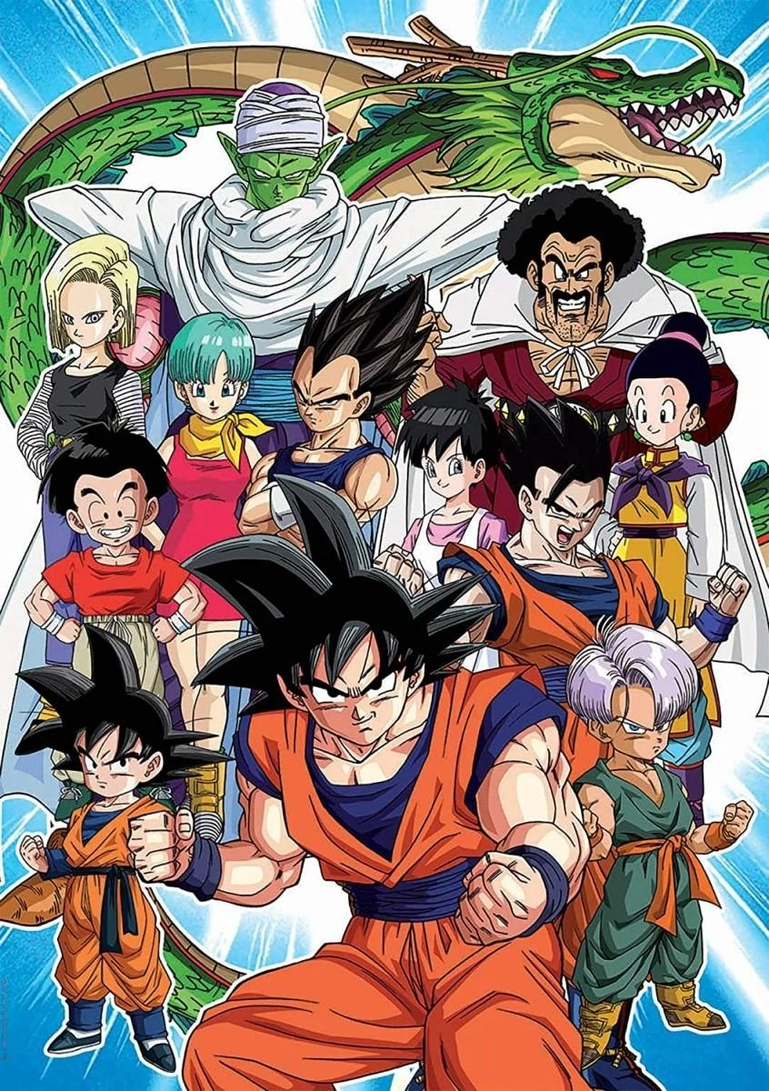 Educa dėlionė 1000 vnt. - Dragon Ball Z