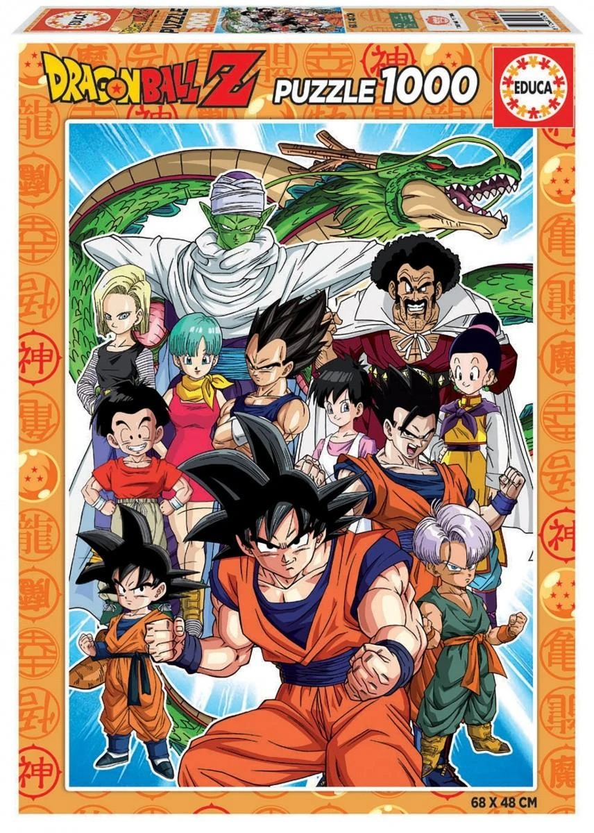 Educa dėlionė 1000 vnt. - Dragon Ball Z