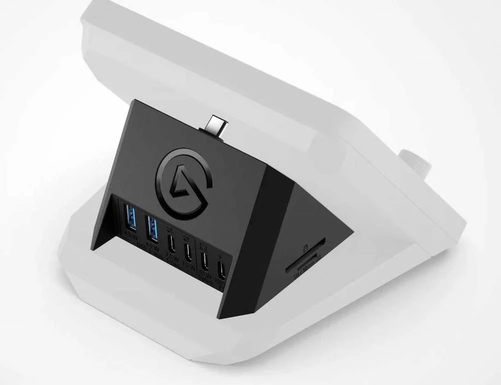 Elgato USB šakotuvas su kortelių skaitytuvu