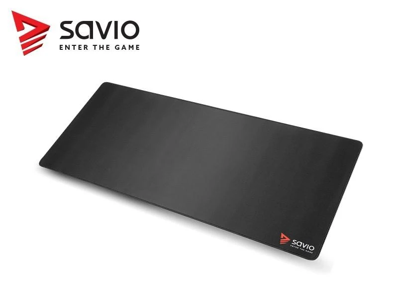 Žaidimų Pelės Kilimėlis - Savio Turbo Dynamic XL 90x40, Juodas