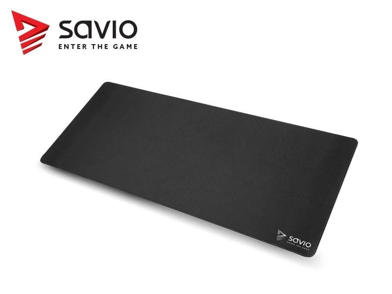 SAVIO Juodas Edition Precision Control XL 90x40 Pelės kilimėlis žaidimams Juodas