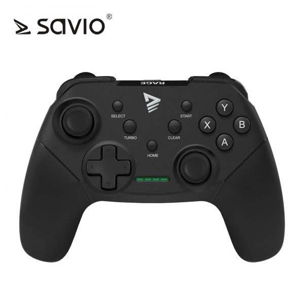 Savio RAGE Wireless belaidis kompiuterinių žaidimų pultas