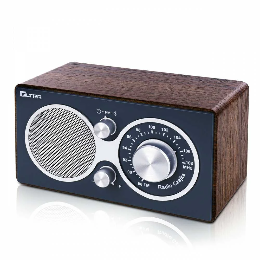 Eltra Pilkas „Czajka“ radijas su „Bluetooth“