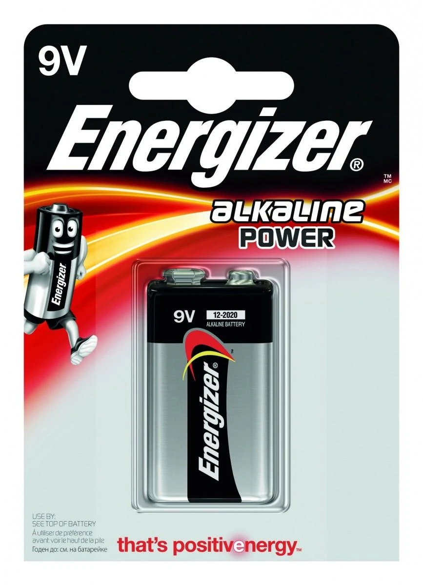 Energizer | 9V/6LR61 | Alkaline Power | 1 pc(s)