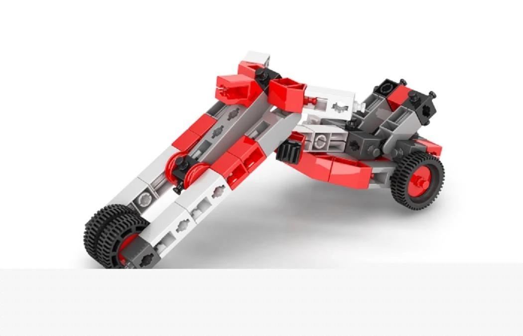 Engino Inventor Konstruktorius „Keturračiai ir motociklai“ (8 modeliai)