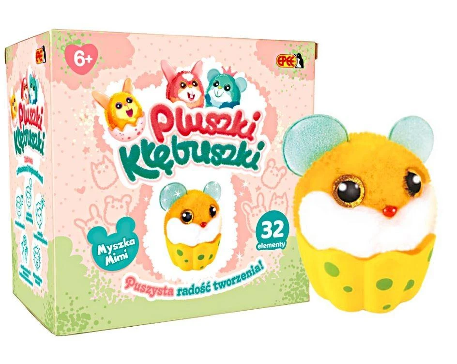 Epee Kūrybinis Glober rinkinys Geltonos ir baltos spalvos Mimi Mouse 32 elementų rinkinys