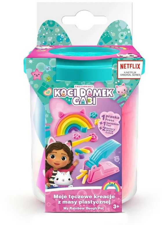 Epee Gabby's Dollhouse My Rainbow Creations, turkio spalvos indelis
