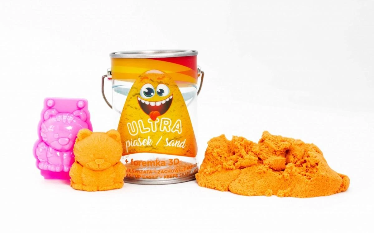 Epee Ultra smėlio skardinė 150g oranžinė + 3D tigro forma