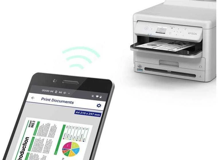 Epson WorkForce Pro WF-M5399DW Spausdintuvas rašalinis nespalvotas A4 34 ppm Wi-Fi USB Tinklinis LAN