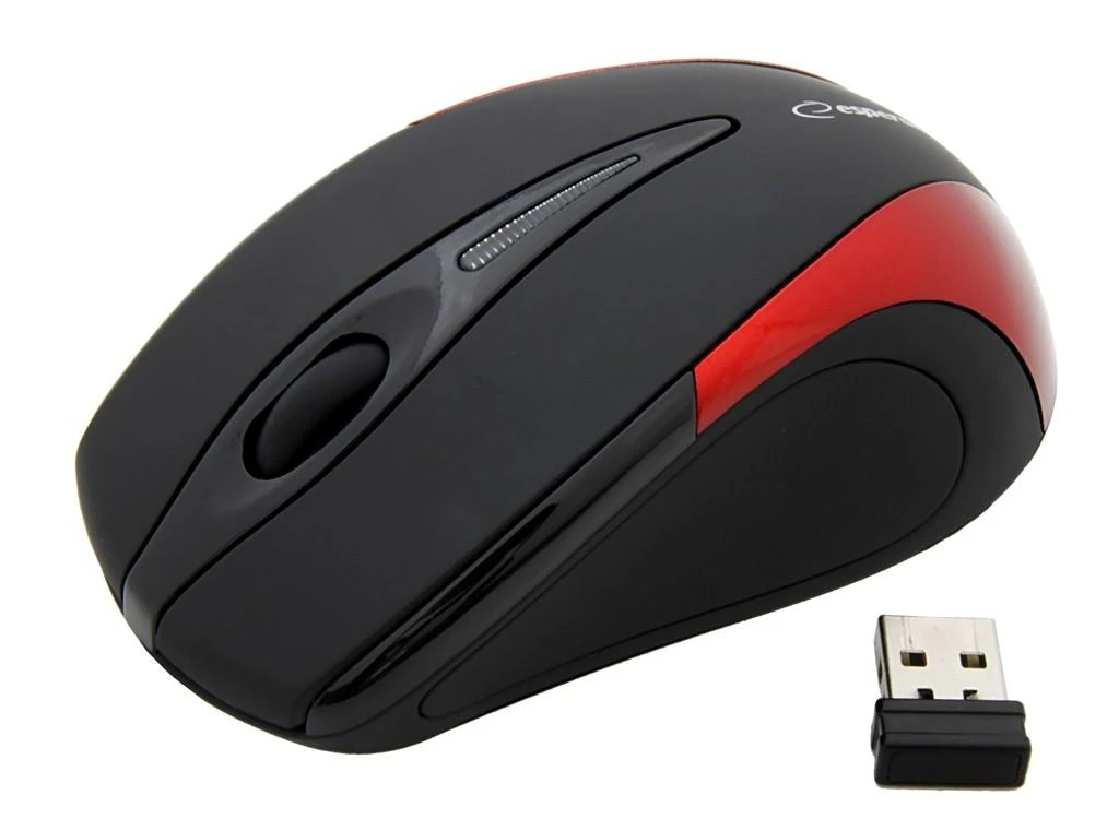 ESPERANZA EM101R - 5905784767017 ANTARES Belaidė pelė Optinė USB NANO Output 2.4GHz