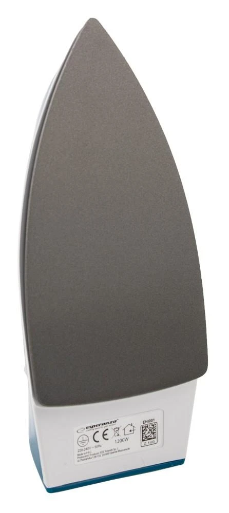 Lygintuvas travel Esperanza Smoother EHI001 (1200W, mėlynas color)