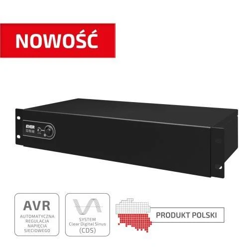Maitinimo šaltinis Ever ECO PRO W/EAVRRM-001K20 (stelažas, 1200VA)