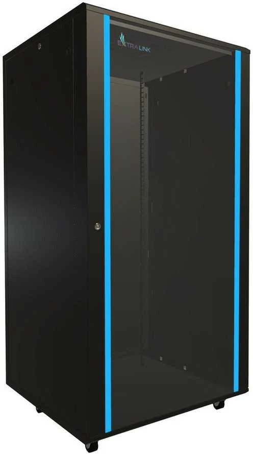 EXTRALINK 32U 800X800 stovima spintelė juodas