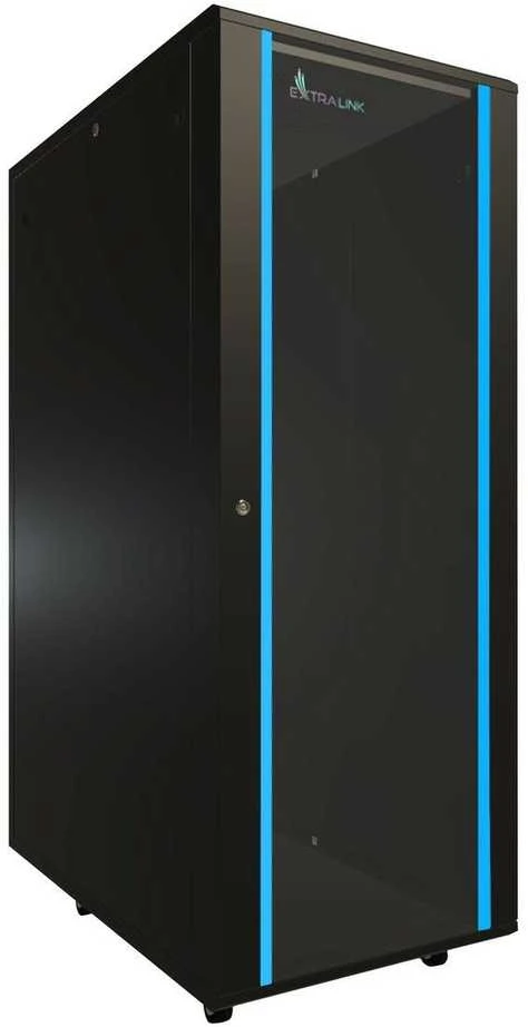 EXTRALINK 37U 600x1000 stovima spintelė juodas