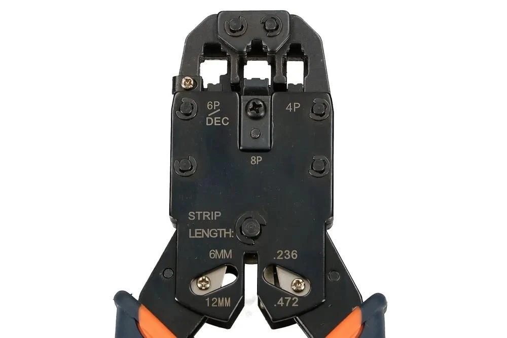 EXTRALINK 4P+6P+8P presavimo įrankis su reketu