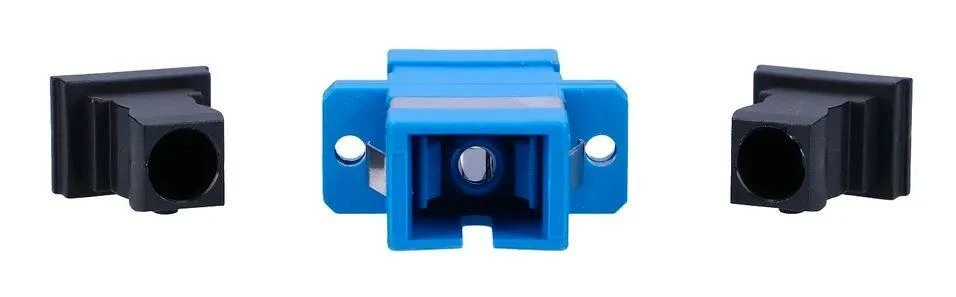 Extralink SC/UPC Adapteris, Single Mode, Simplex, Mėlyna