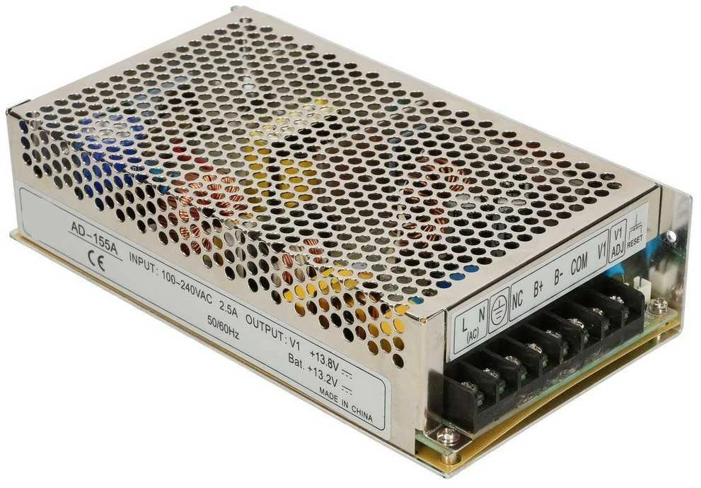 EXTRALINK AD-155A maitinimo šaltinis su akumuliatoriaus įkrovikliu 12V/13.8V 155W