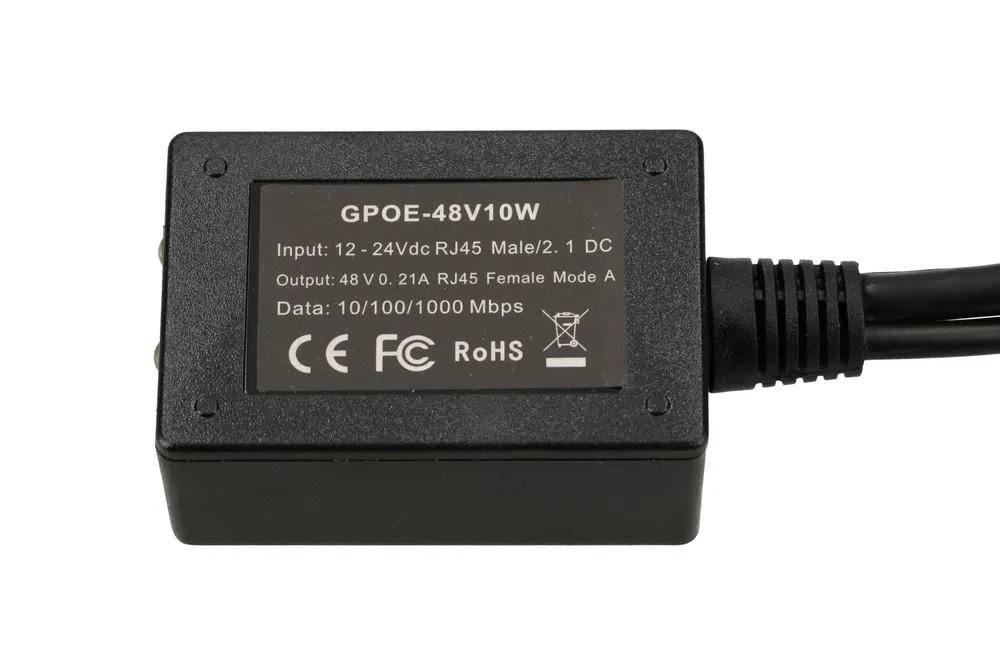 ExtraLink 1 UOSTO GIGABIT POE INJECTOR SU 10- 30V -48V INVERTER