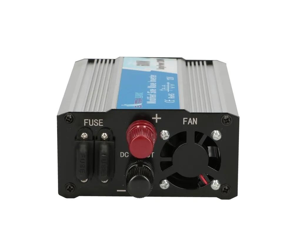 EXTRALINK įtampos keitiklis 12V-230V 600W modifikuotas sinusas OPIM-600W
