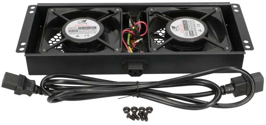 Extralink 2 FANS ROOF COOLING UNIT WITH CABLE TO THERMOSTAT Aušinamasis ventiliatorius