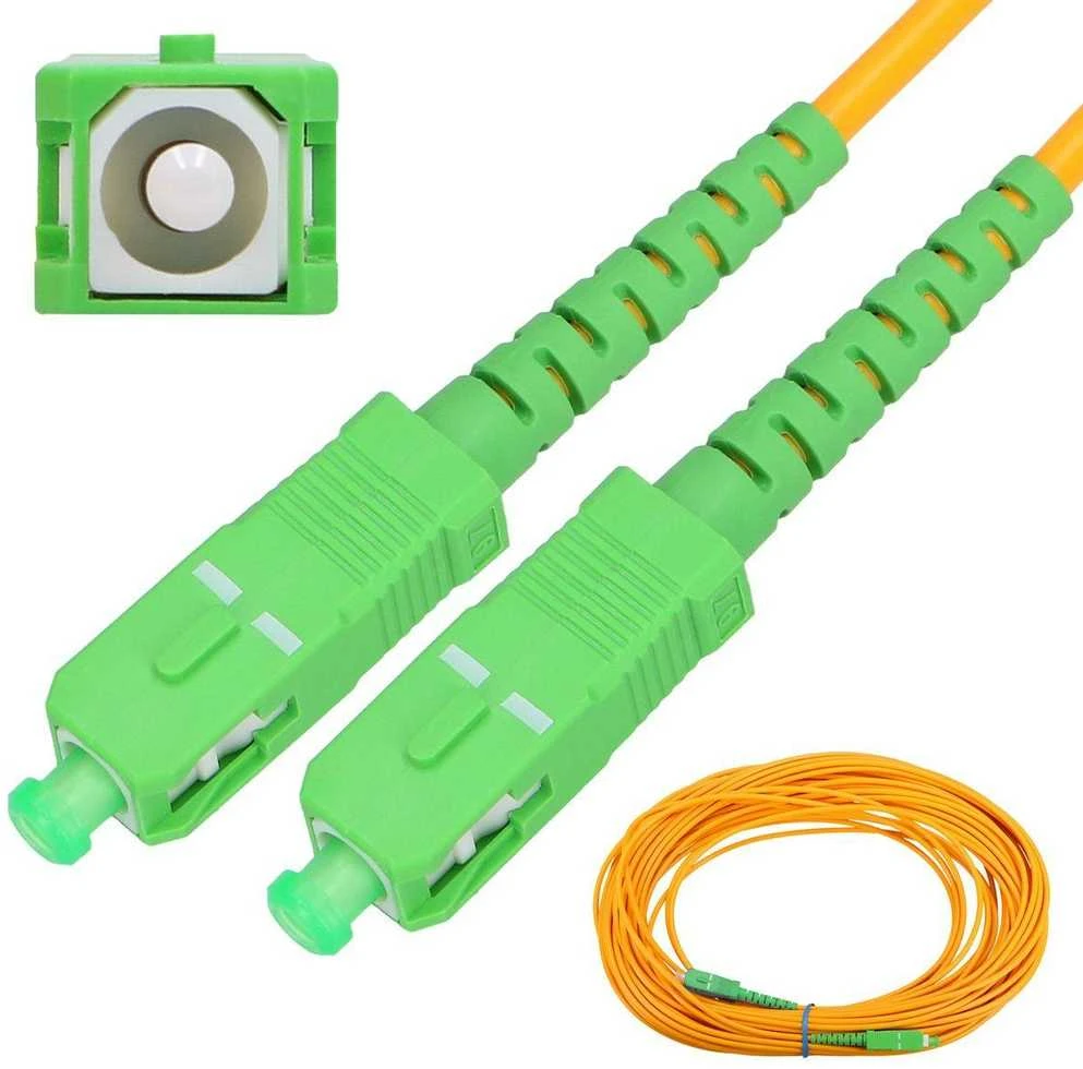 Extralink Oem FIBER OPTIC PATCHCORD SM 2M SIMPLEX 9/125, SC/APC-SC/APC 3MM