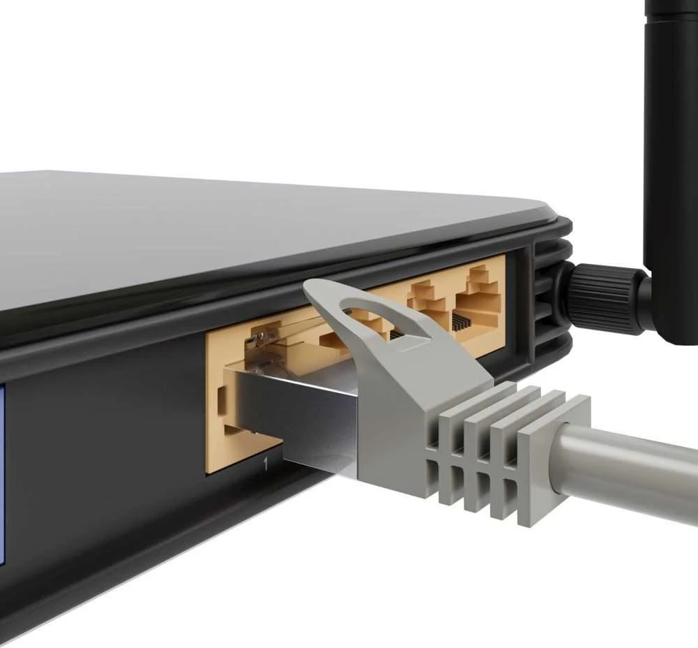 Extralink Kat.5e UTP 5m | LAN Patchcord | Varinė vytos poros