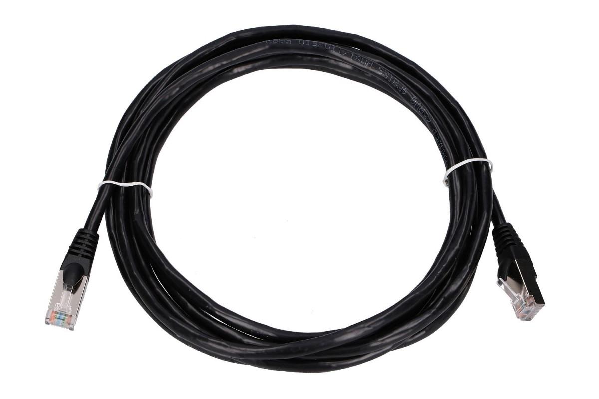 Extralink LAN tinklo kabelis Patchcord CAT.5E FTP, 3m, folijuota vytos poros, varinis