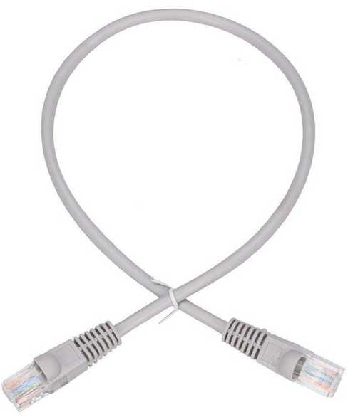 Extralink LAN tinklo kabelis Patchcord CAT.5E UTP 0,5 m vytos poros, varinis