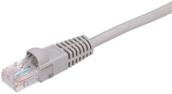Extralink LAN tinklo kabelis Patchcord CAT.5E UTP 0,5 m vytos poros, varinis