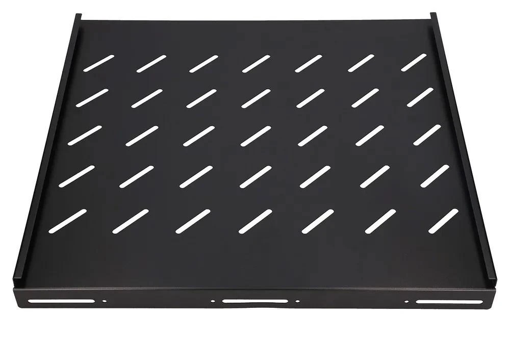 EXTRALINK fiksuota lentyna 800 mm gylio spintelei 19 colių 500 mmx 1U juodas