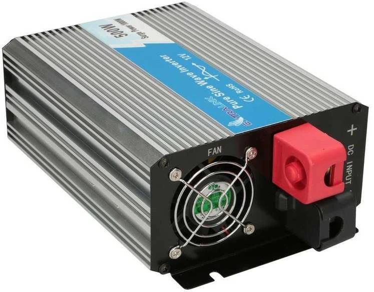 EXTRALINK automobilio įtampos keitiklis 12V-230V 500W grynas sinusas OPIP-500W