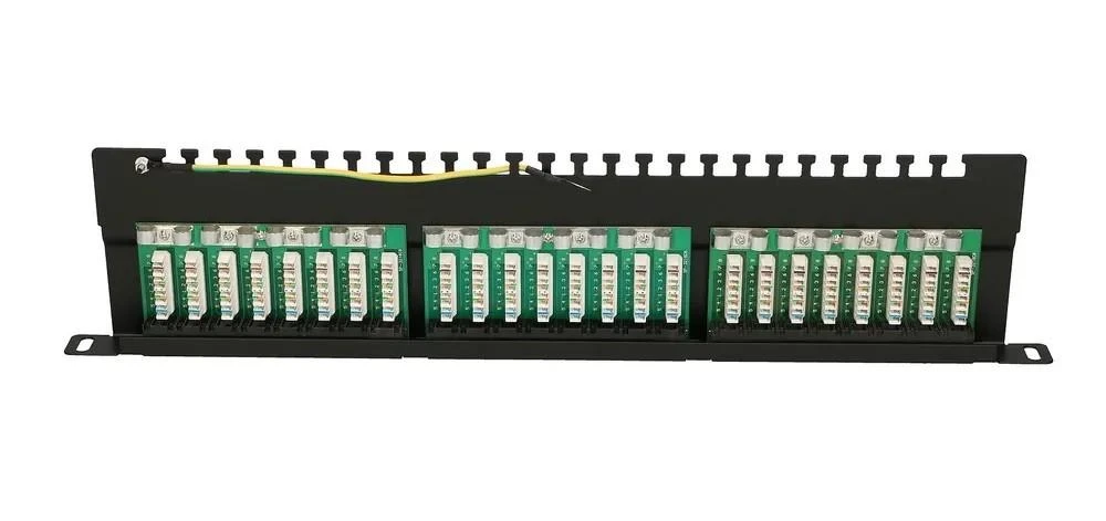 EXTRALINK 0.5U 24 prievadų CAT6 UTP pataisų skydelis
