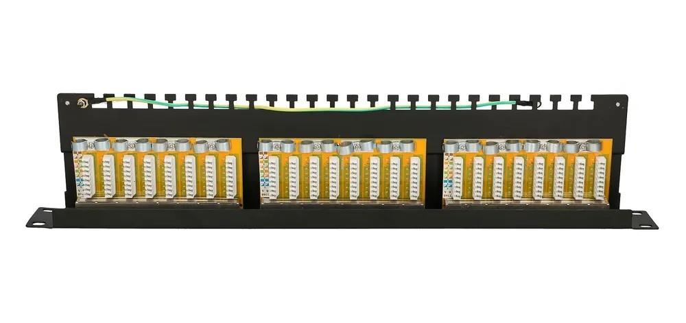 EXTRALINK 24 prievadų CAT6 STP pataisų skydelis V2