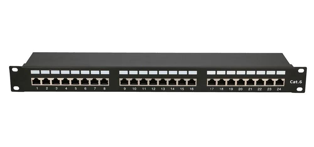 EXTRALINK 24 prievadų CAT6 STP pataisų skydelis V2