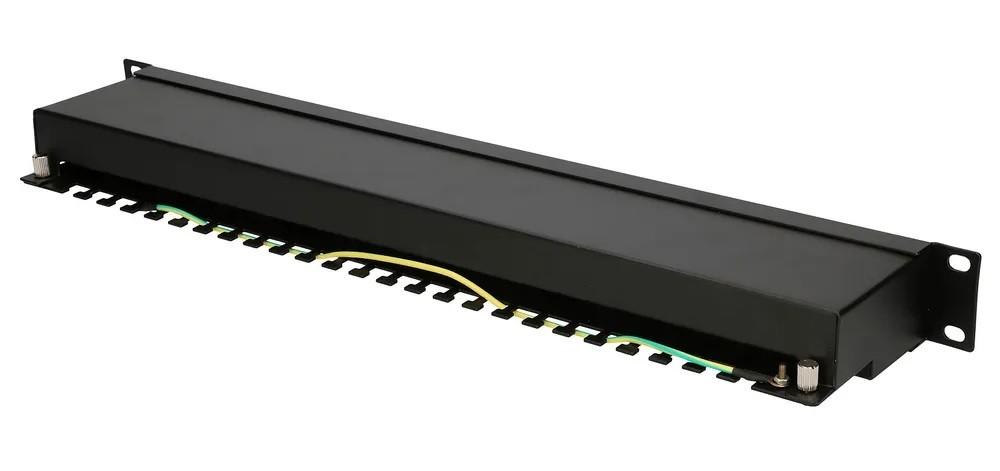 EXTRALINK 24 prievadų CAT6 STP pataisų skydelis V2