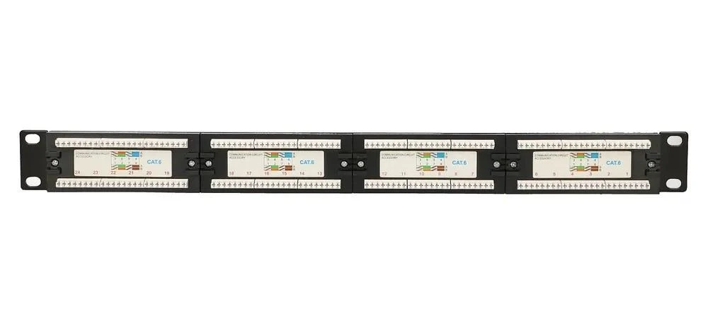 Native „Extralink CAT6 UTP V2“ | Komutacinis skydelis | 24 priedai, Gimtoji, Gimtoji