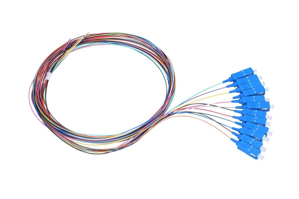 Extralink Pigtails 12 spalvų SC / UPC G657A1 rinkinys