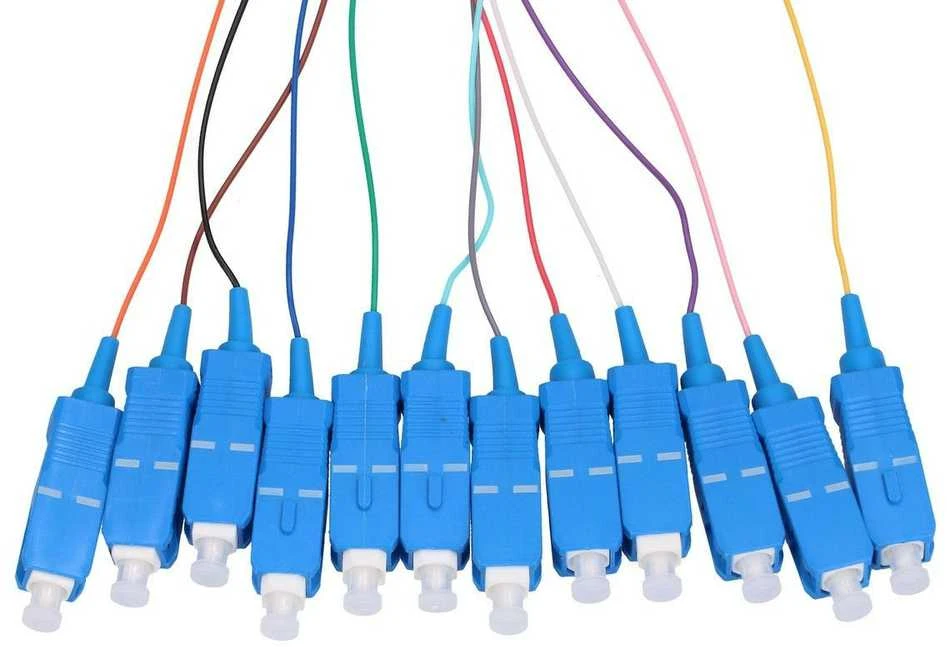 Extralink Pigtails 12 spalvų SC / UPC G657A1 rinkinys
