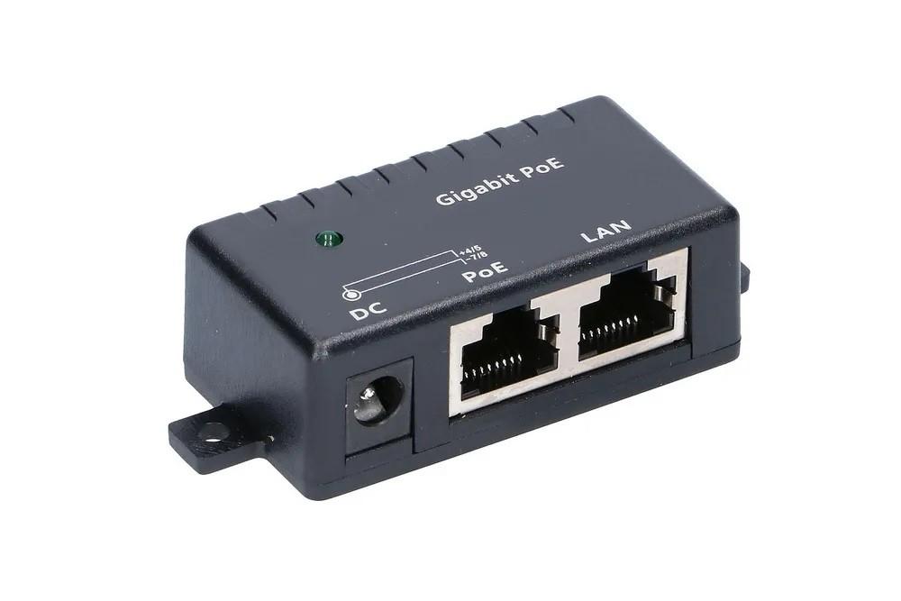 Extralink PoE injektorius 1xRJ45 Gigabit 48V