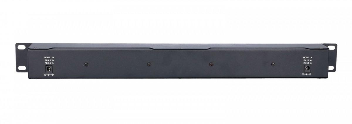 EXTRALINK 12 Port Passive arba 802.3af/at PoE Injector 1 GbE 18v ~ 57v DC Rack 19"