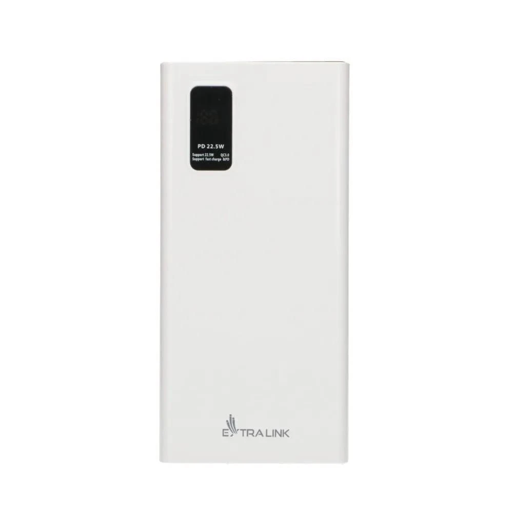 Extralink powerbank EPB-067B 10000mAh greito įkrovimo balta
