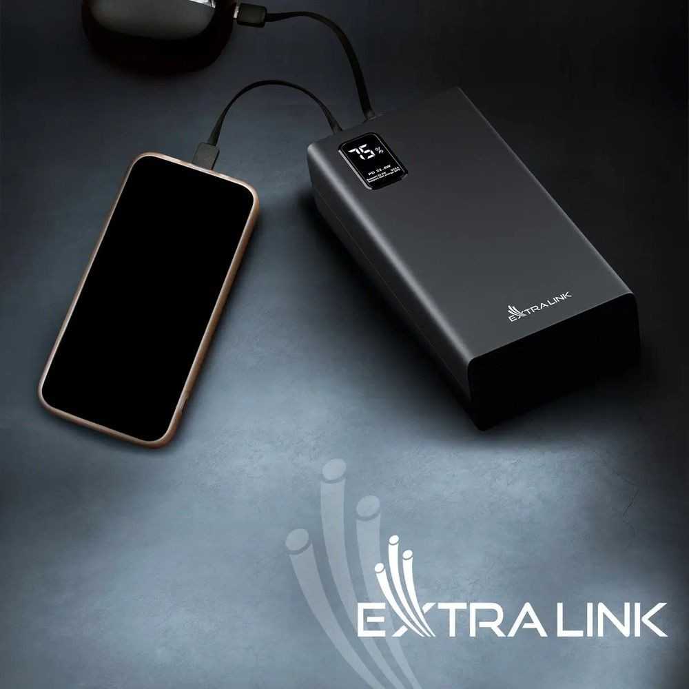 Atsarginis maitinimo šaltinis ("Power Bank") Extralink EPB-069 30000mAh