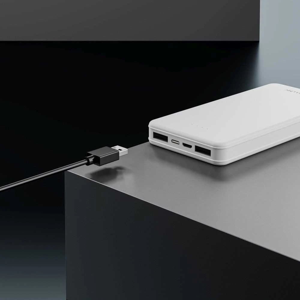 Extralink EPB-078W 10000mAh Baltas | Nešiojamoji baterija | Nešiojamoji baterija, USB-C