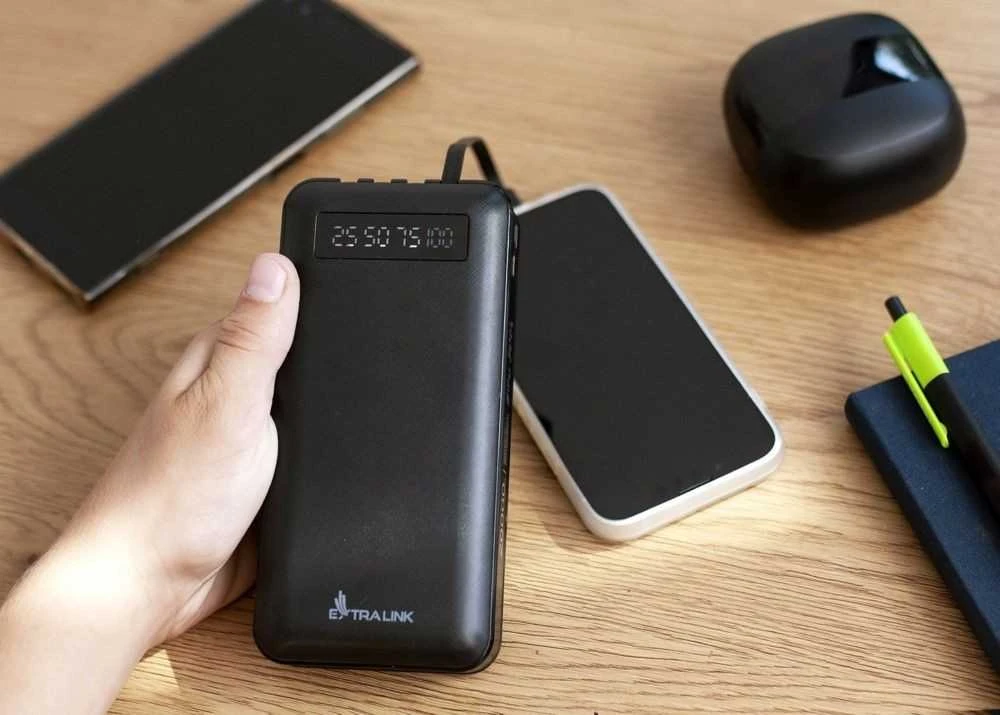 Extralink EPB-083 10000mAh Juodas | Powerbank | Power bank, USB-C